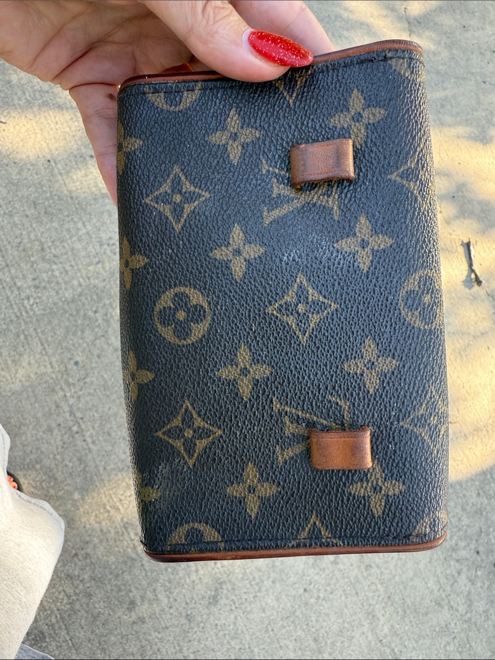 Authentic Vintage Louis Vuitton Monogram Pochette Florentine - Picture 4 of 7